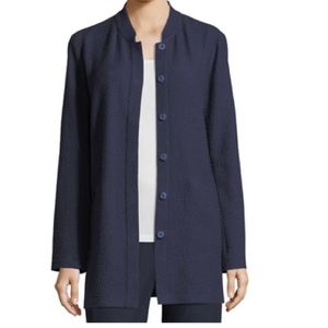 NWT Eileen Fisher CottonStretch Jacket 2X Midnight